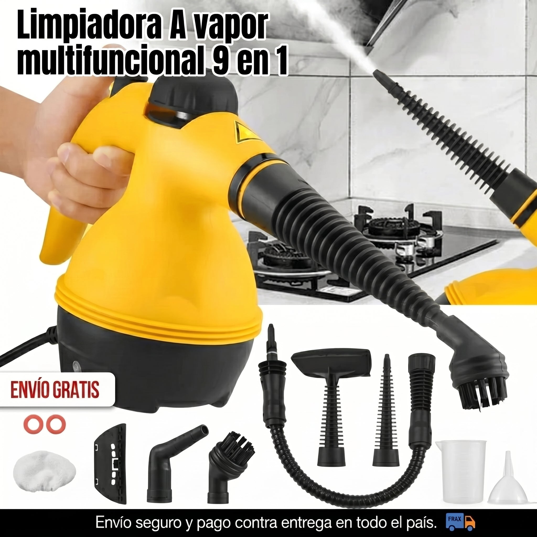 MAQUINA DE LIMPIEZA A VAPOR MULTIFUNCIONAL